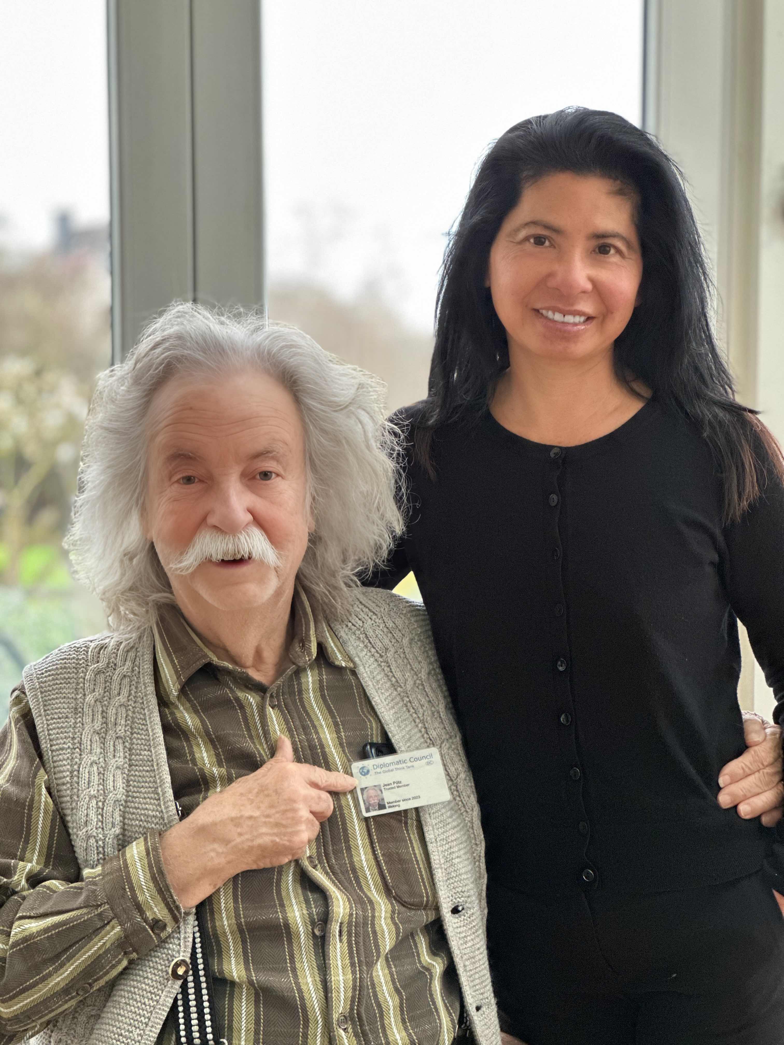 Jean Pütz mit Hang Nguyen