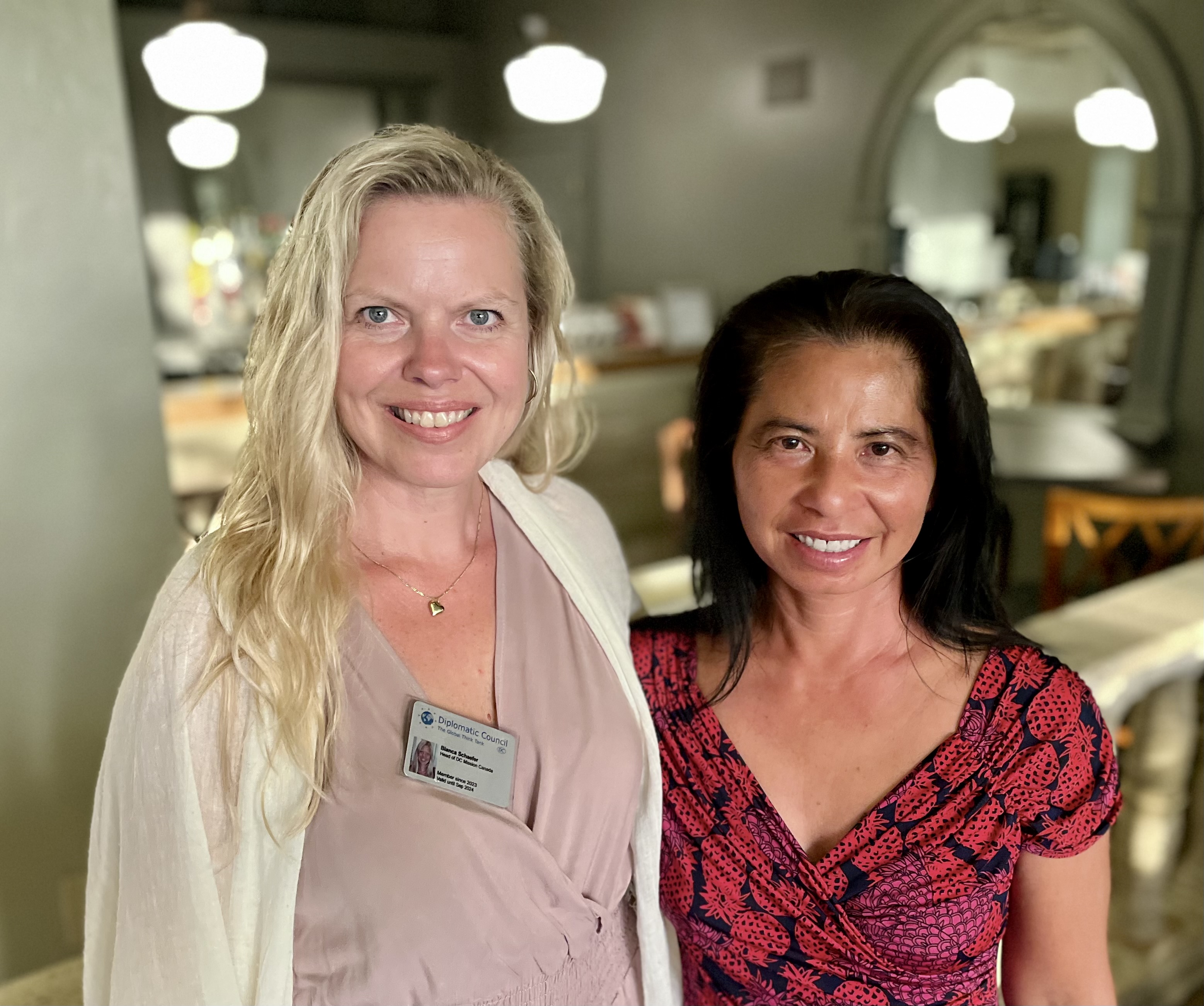 Bianca Schäfer with Hang Nguyen