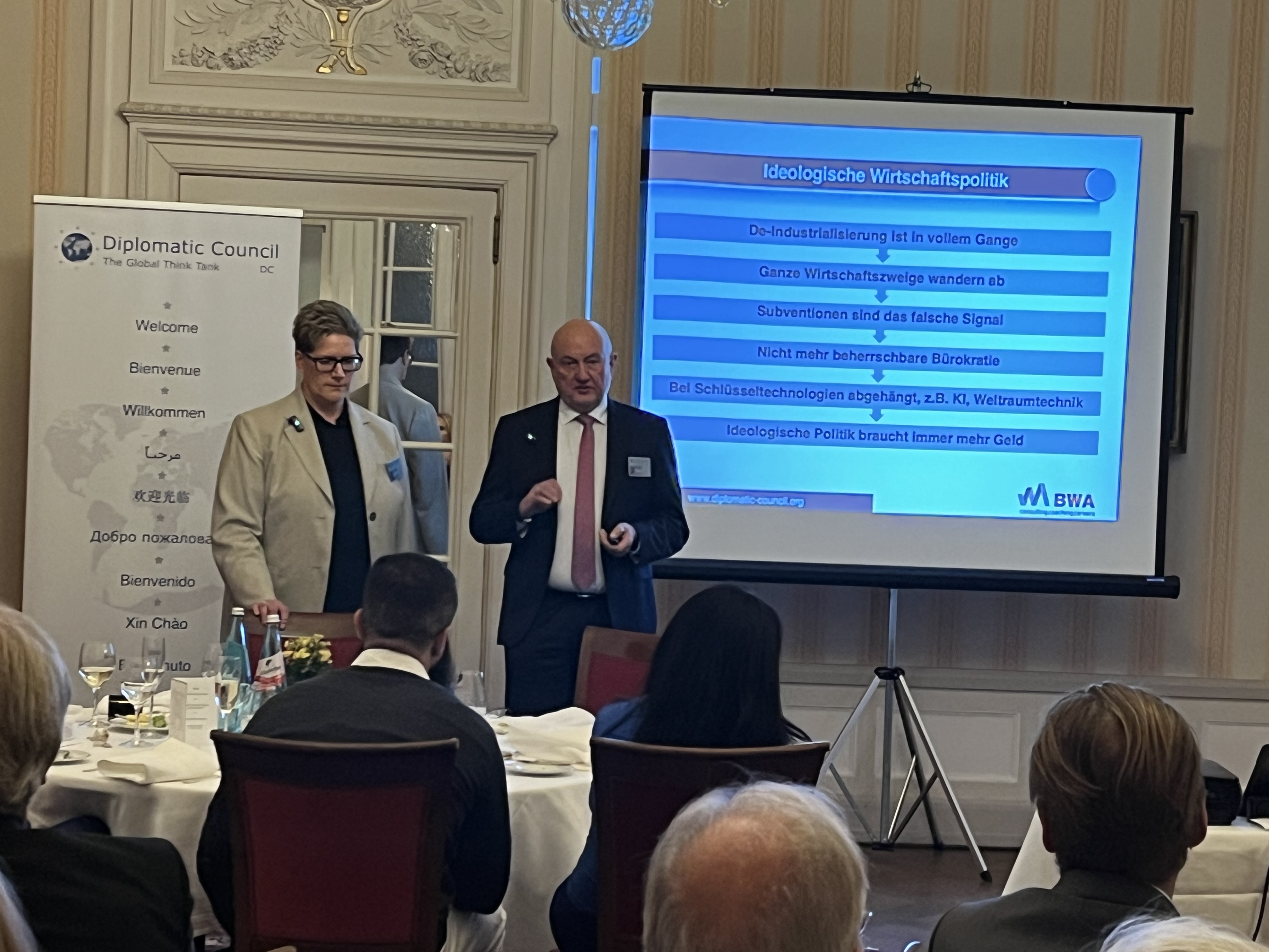 Harald Müller mit Astrid Orthmann