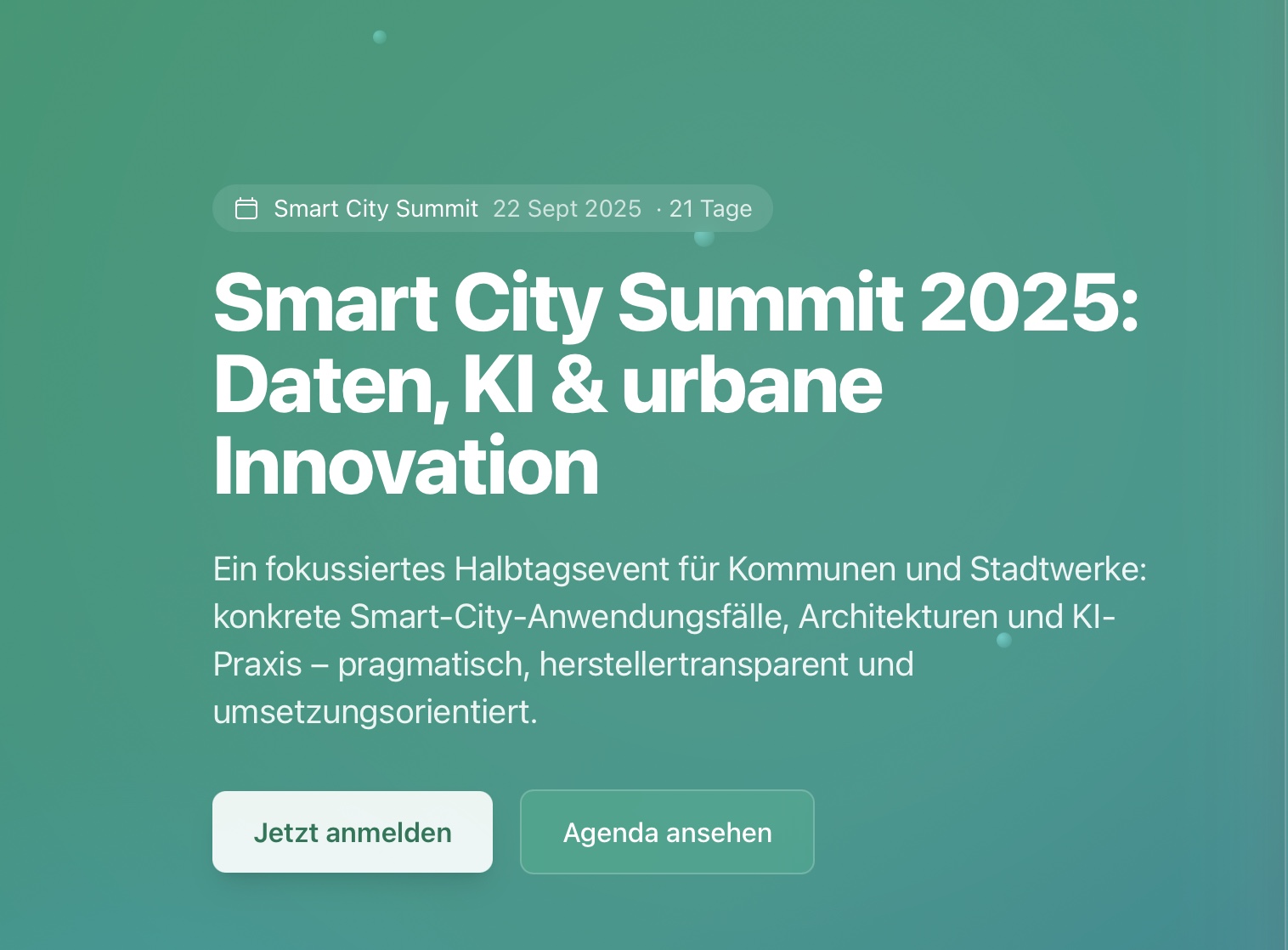 Smart City Summit 2025