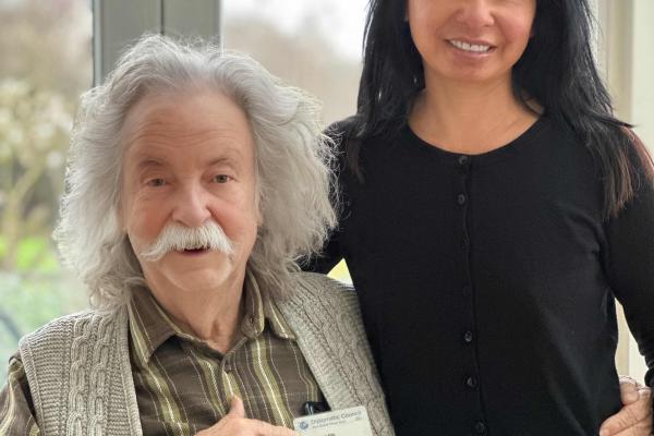 Jean Pütz mit Hang Nguyen