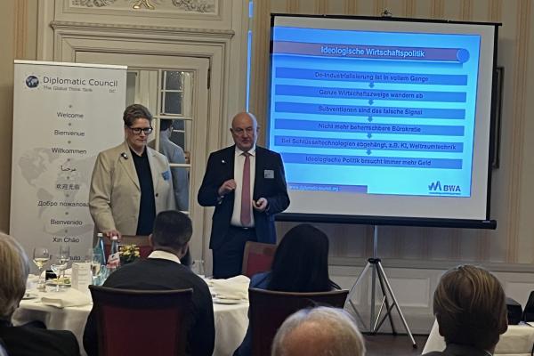 Harald Müller mit Astrid Orthmann